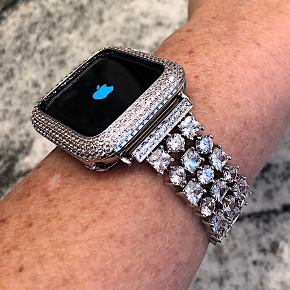 New Bling Apple Watch band and case Various sizes - Picture 2 of 6